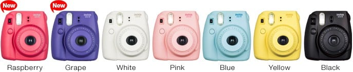 Instax Mini 8 Colours