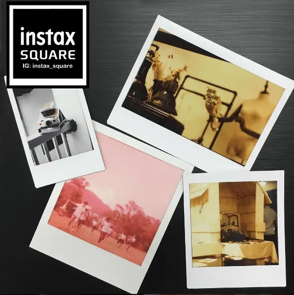 Instax Square Photo Size Comparison