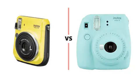 Fujifilm Instax Mini 70 vs 9