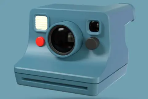 Modern Polaroid Cameras Hold 8 Sheets Of Film